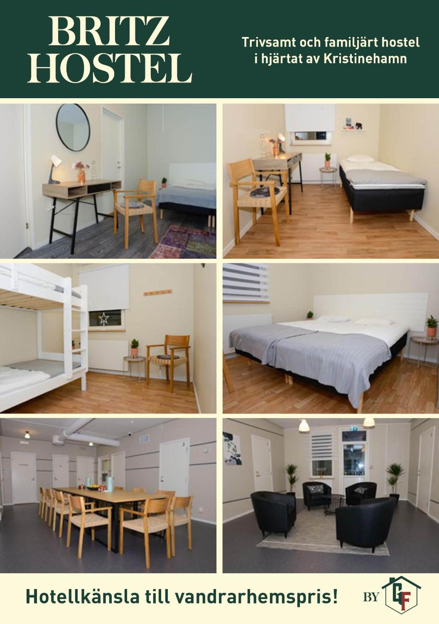 Britz Hostel Kristinehamn Dış mekan fotoğraf